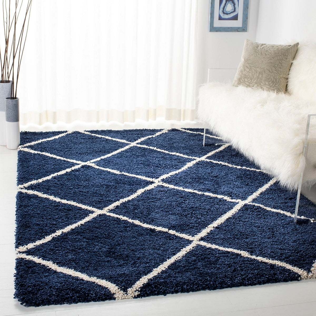 Hudson Shag  Rug Collection - SGH281C - SAFAVIEH