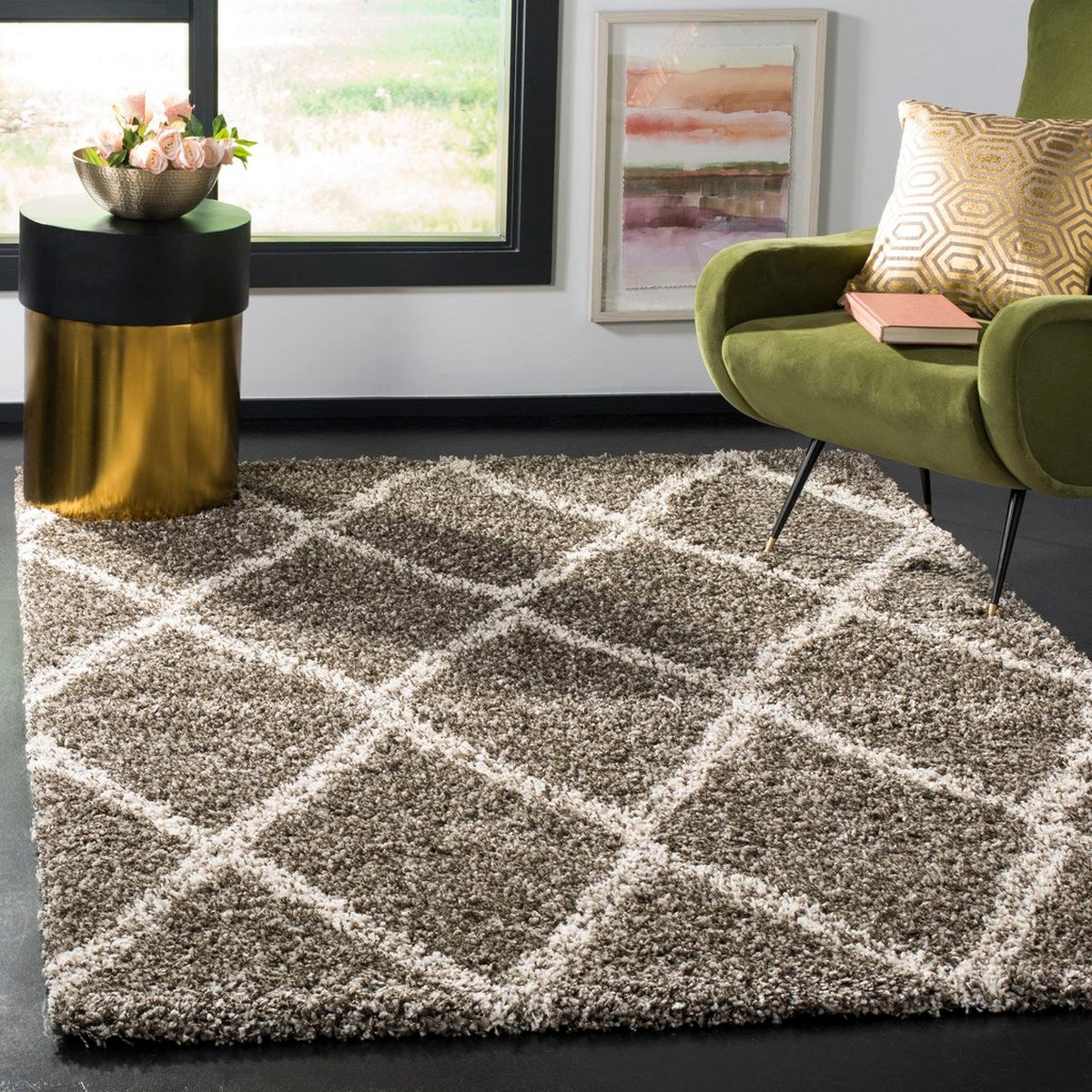 Hudson Shag  Rug Collection - SGH329B - SAFAVIEH