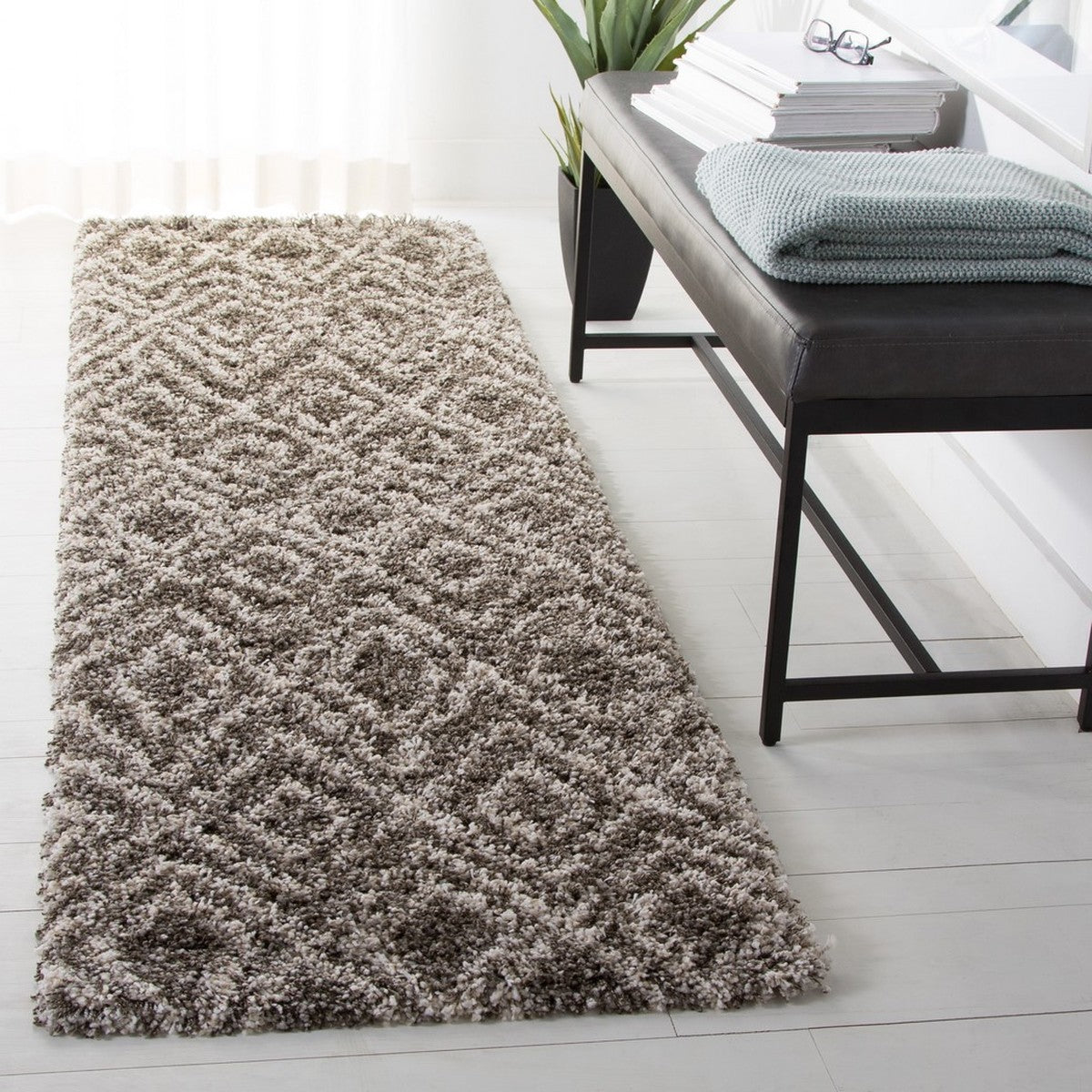 Hudson Shag  Rug Collection - SGH332B - SAFAVIEH