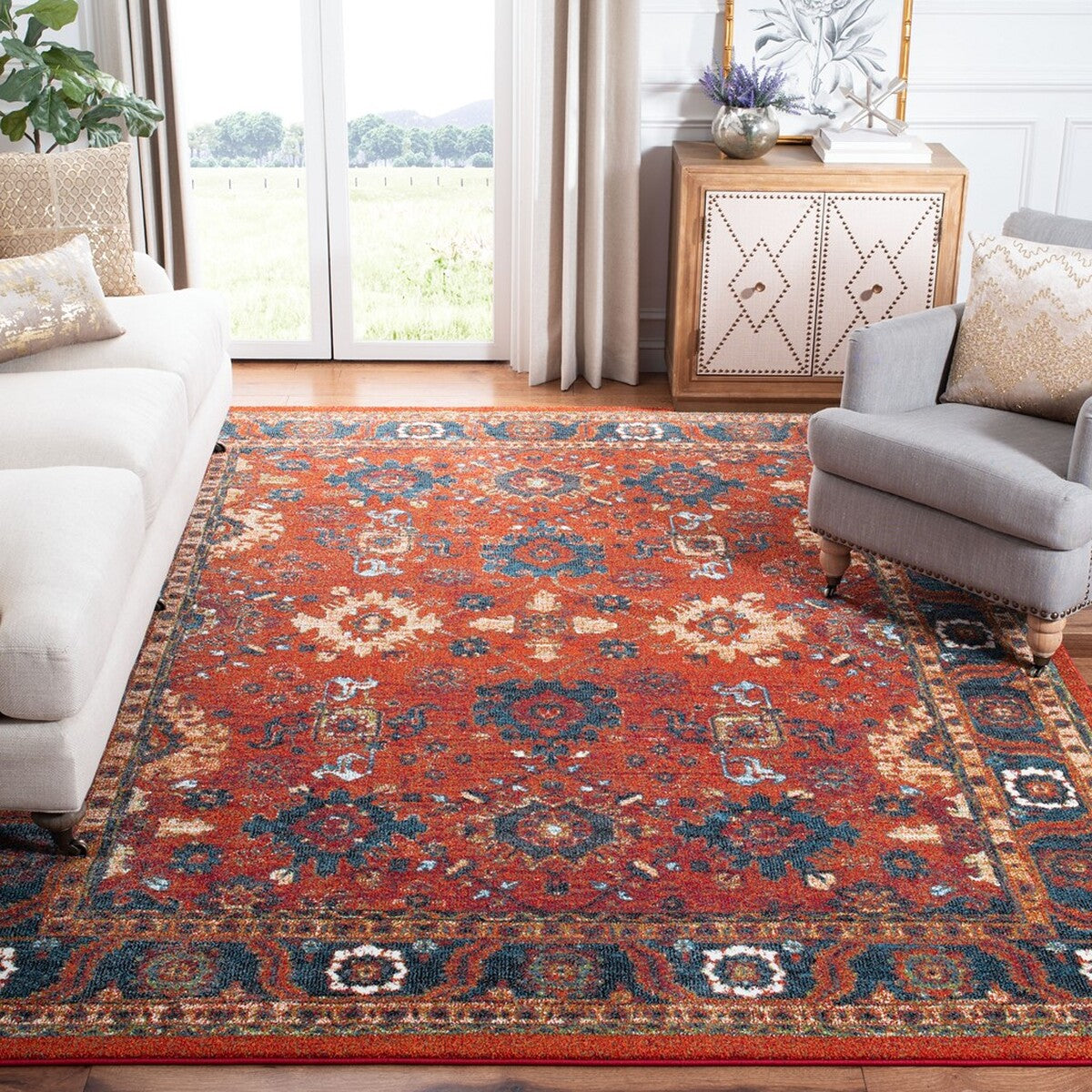 Vintage Hamadan  Rug Collection - VTH214C - SAFAVIEH