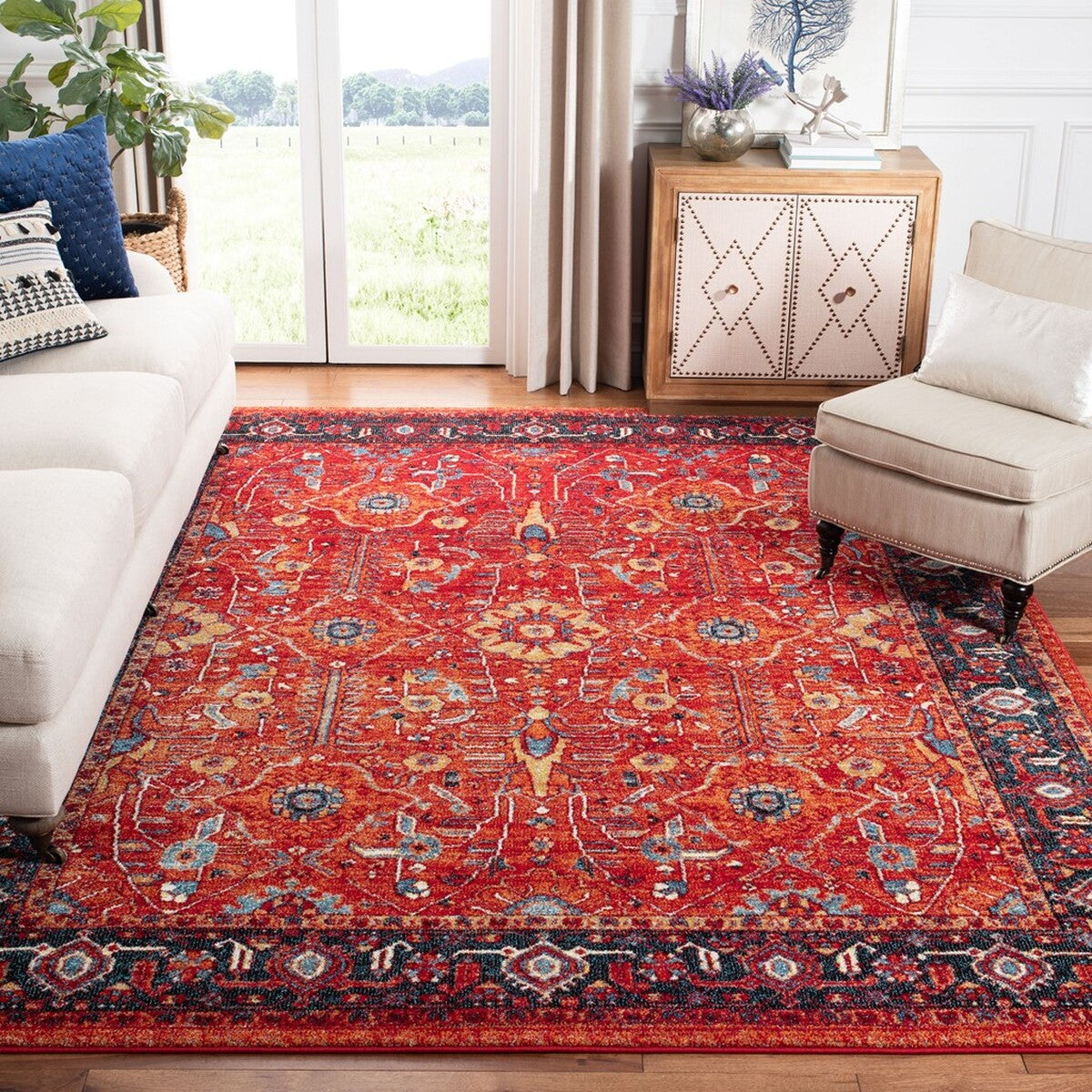 Vintage Hamadan  Rug Collection - VTH220C - SAFAVIEH